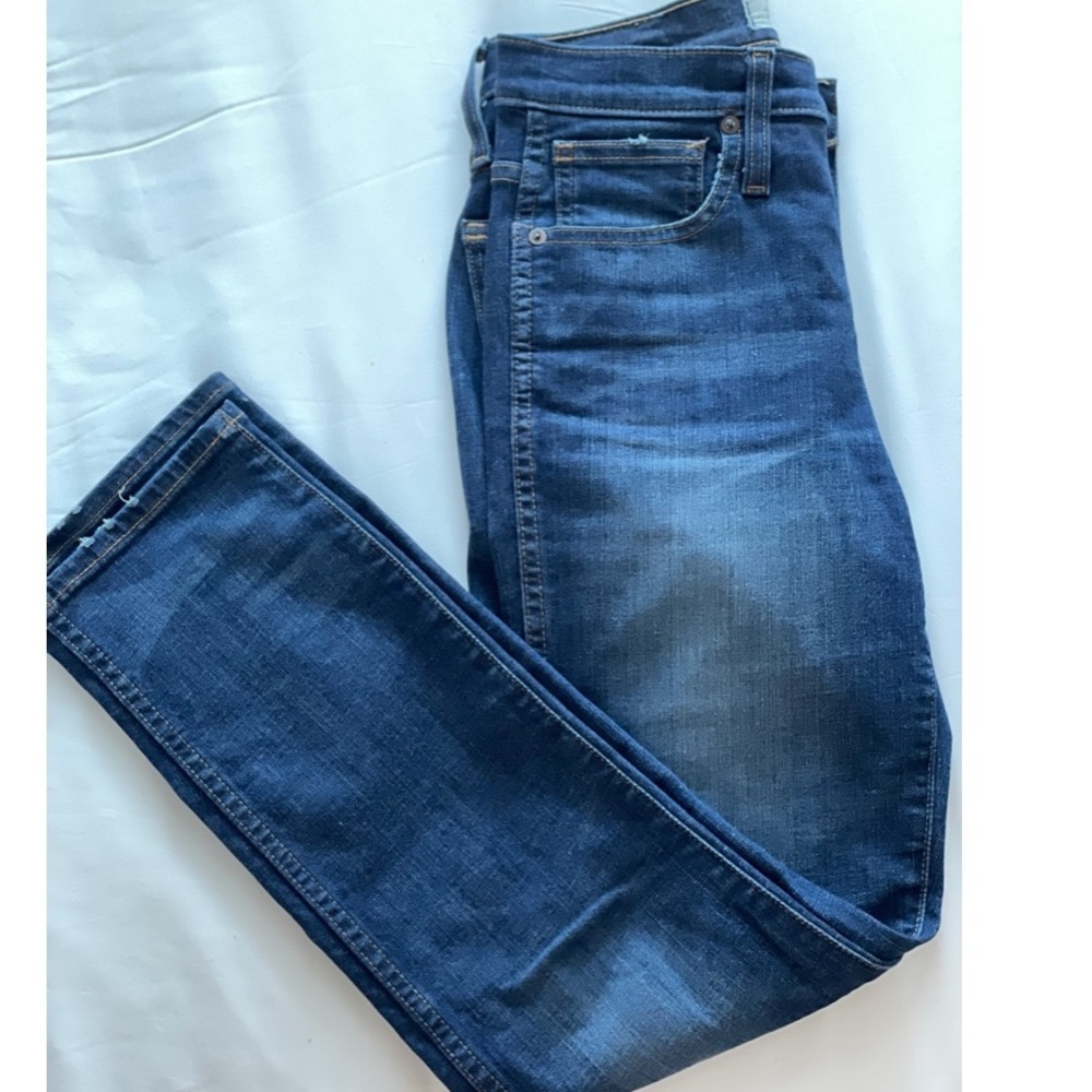 MADEWELL slim straight leg jeans